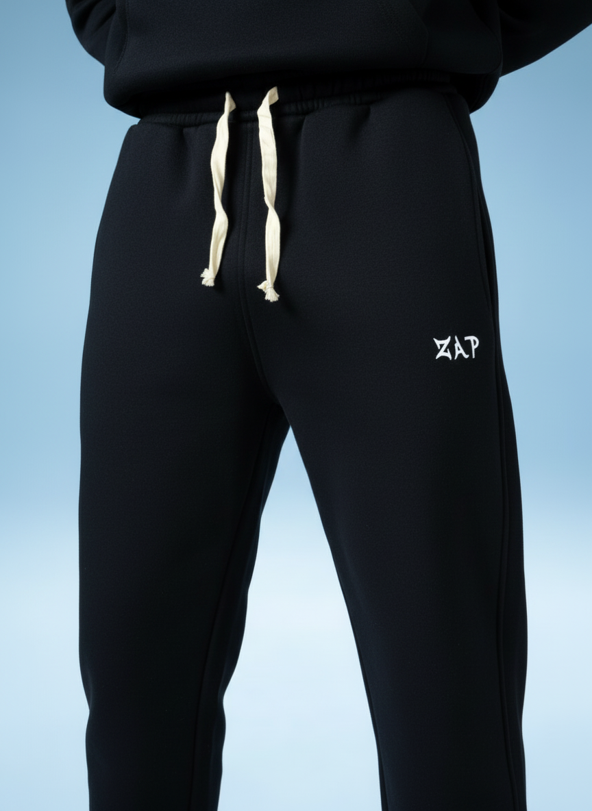 Zap pants black